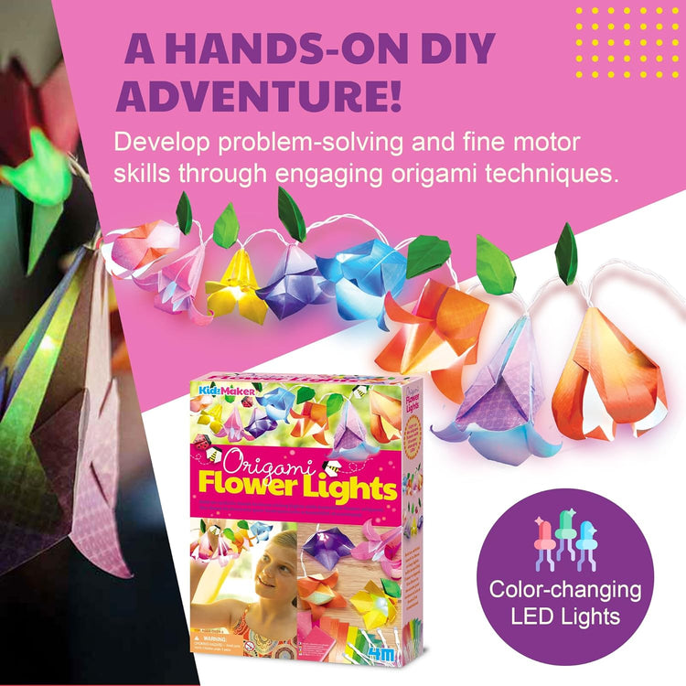 KidzMaker - Origami Flower Lights