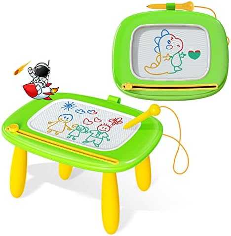 Kikidex Magnetic Drawing Doodle Board (Soft Pink)