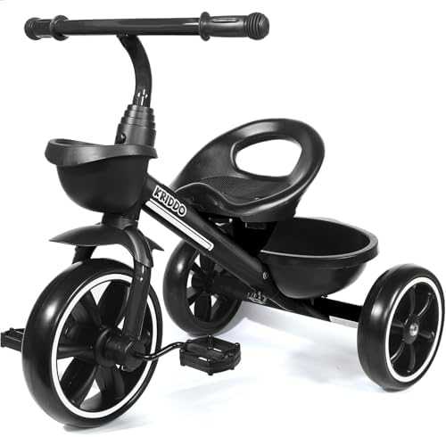KRIDDO Toddler Tricycle (Pink)