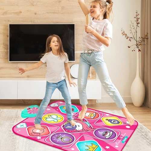 Kusntin Unicorn LED Dance Mat with Music