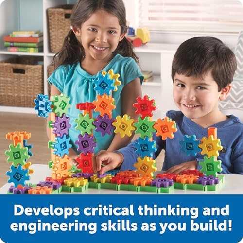 Learning Resources Gears! Gears! Gears! Deluxe Building Set (100 pcs)