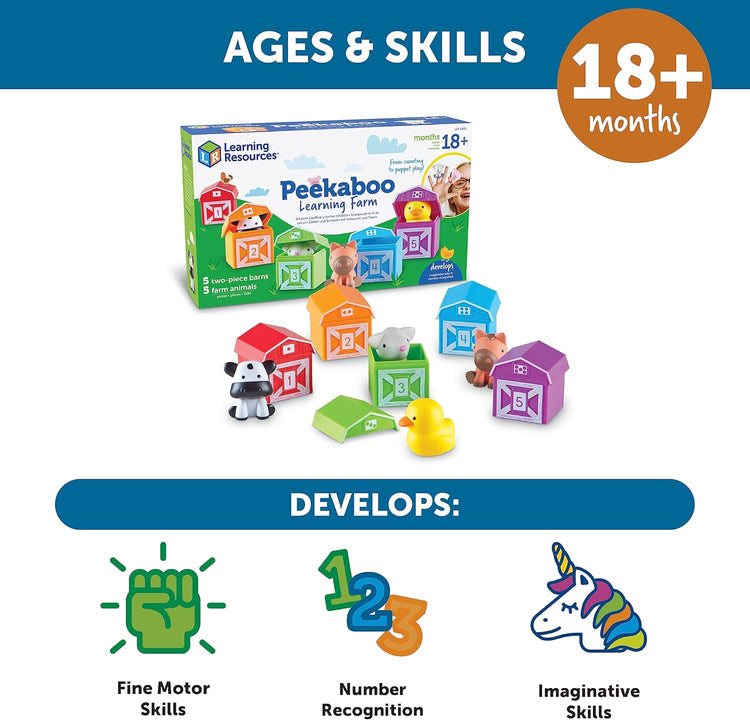Learning Resources Peekaboo Learning Farm
