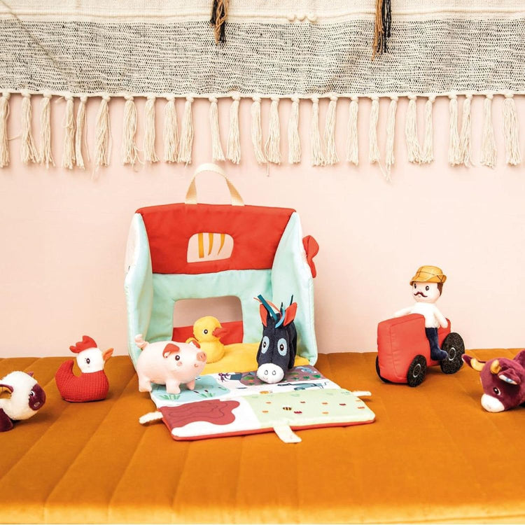 Lilliputiens My First Farm - Soft Animal Playset for Toddlers