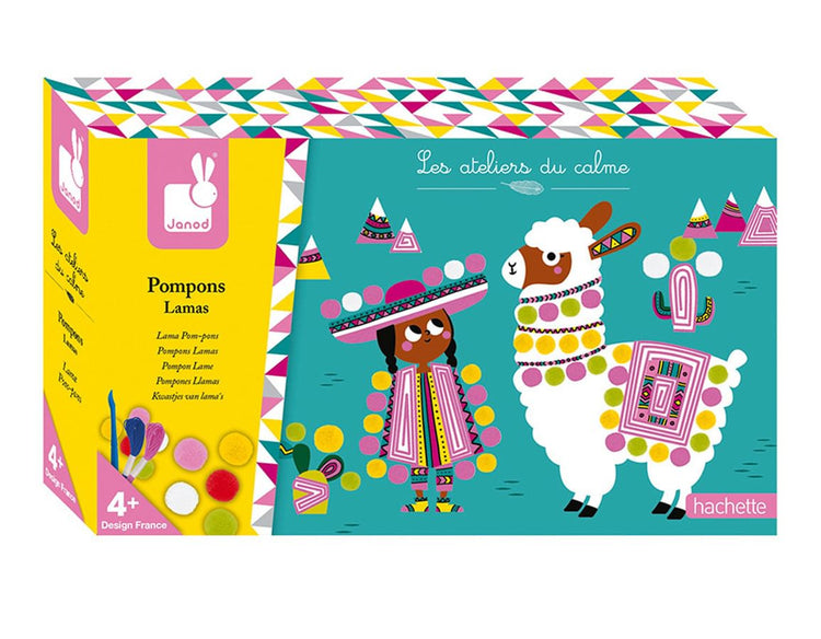 Llama Pom Poms - Easy stick on decorating