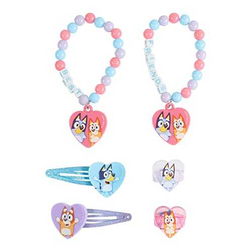 LUV HER Bluey BFF Jewelry Box Set (6 pcs)