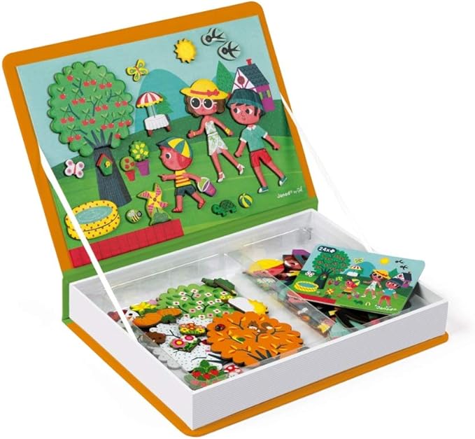 Janod 4 Seasons Magneti'Book - 115 Magnets for Season Play