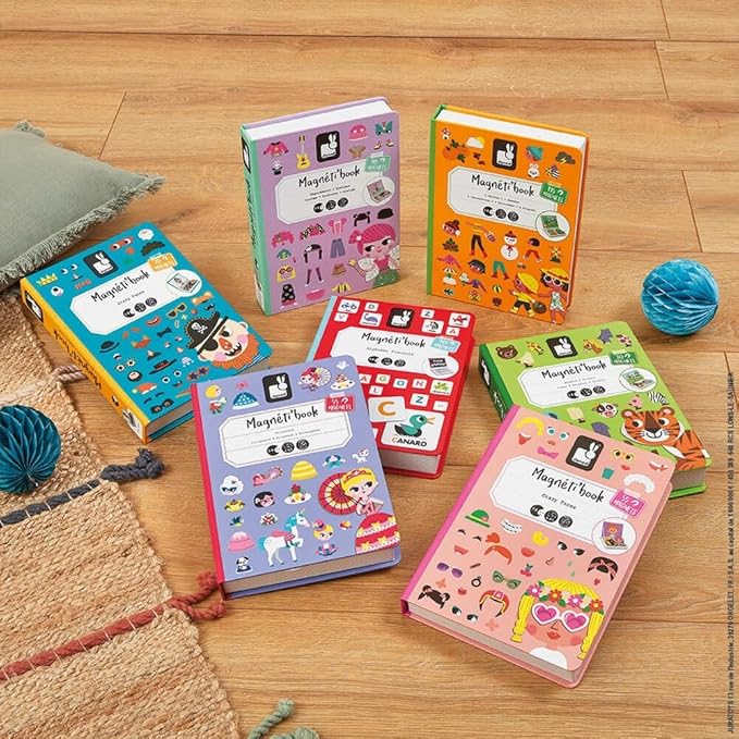 Janod Magneti'Book Animals - 30 Magnets & 10 Animal Cards