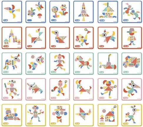 Janod Moduloform Magneti'Book - 43 Magnets and 30 Cards