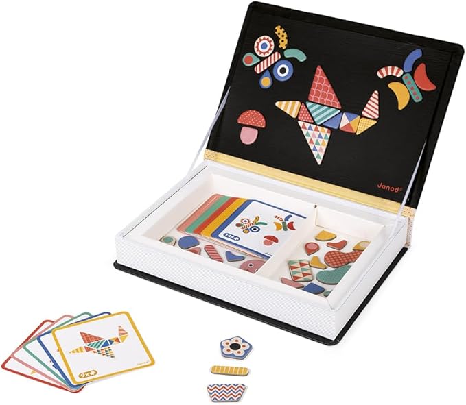 Janod Moduloform Magneti'Book - 43 Magnets and 30 Cards