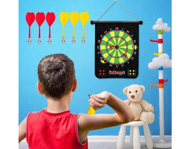 Magnetic Dart Game - 2 in 1 Reversible
