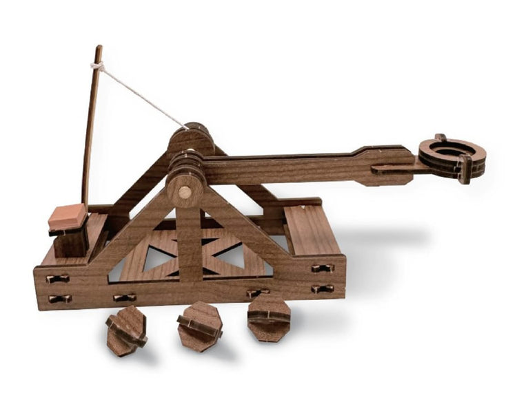 Make A Mini Catapult - DIY Catapult for Kids