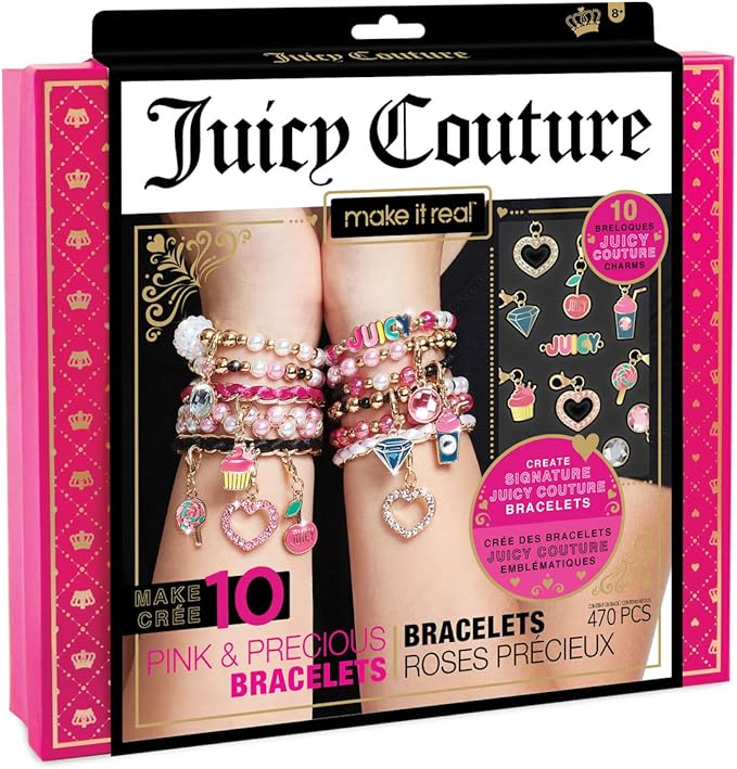 Make It Real - Juicy Couture Pink and Precious Bracelets