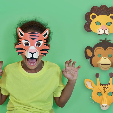 Make Your Own Jungle Masks