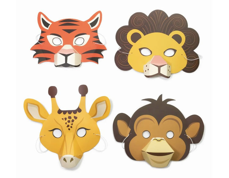 Make Your Own Jungle Masks