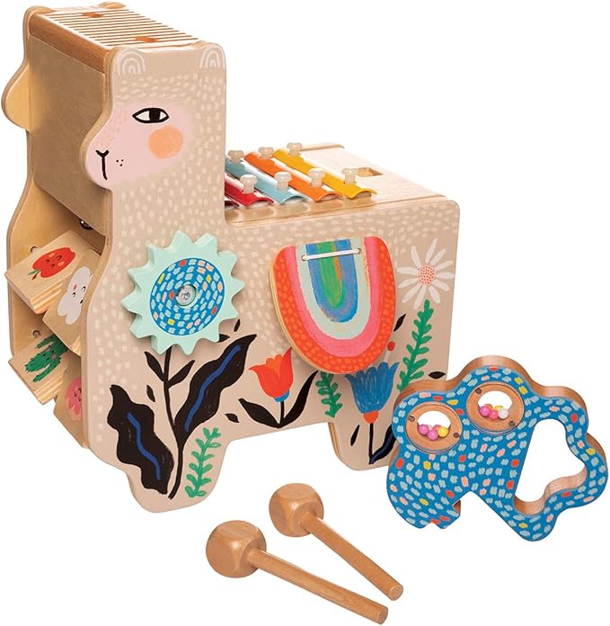 Manhattan Toy Musical Llama Wooden Instrument
