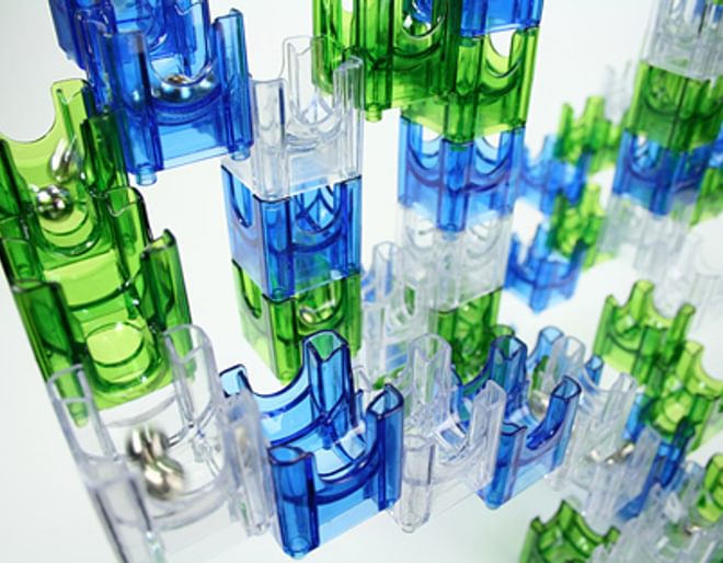 Marble Maze - Q-BA Interlocking Cubes