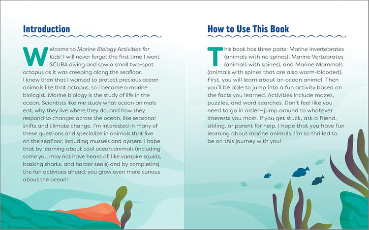 Marine Biology Activities for Kids