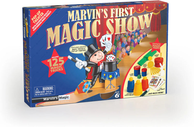 Marvin's First Magic Show - Easy Tricks for Beginners