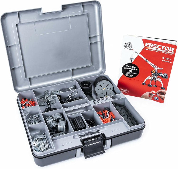 MECCANO Erector Super Construction 25-in-1 Motorized Building Set