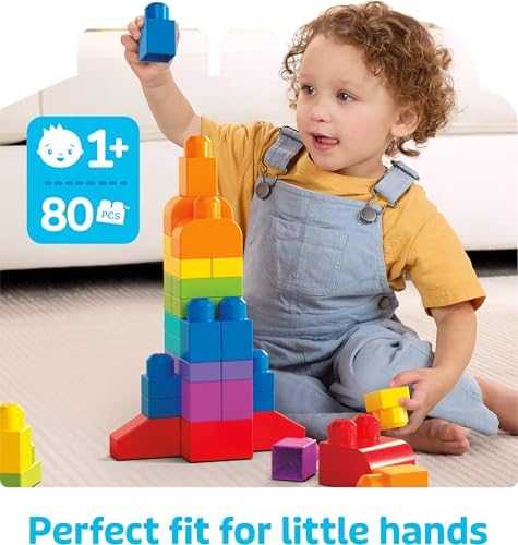 Mega Bloks First Builders Big Building Bag (80 pcs)