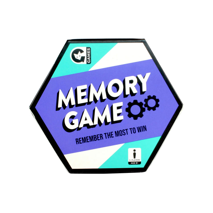 Memory Game - Travel-Size Brain Training Game with 77 Cards