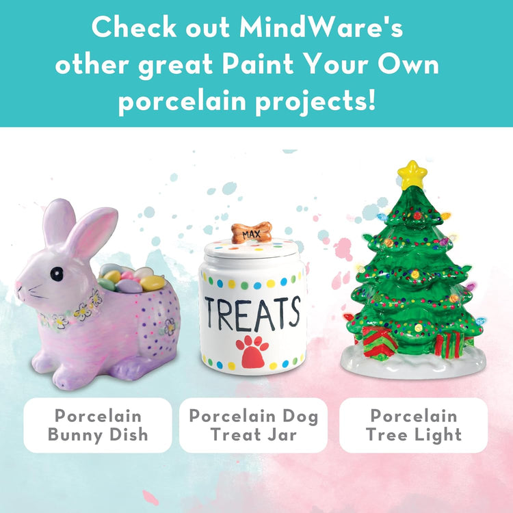 MindWare Paint Your Own Fairy Mushroom House Light