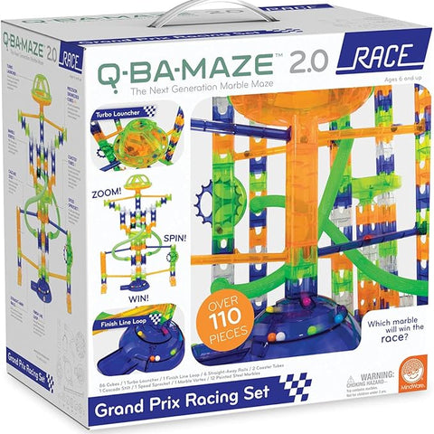 MindWare Q-BA-Maze 2.0 Grand Prix Racing Set