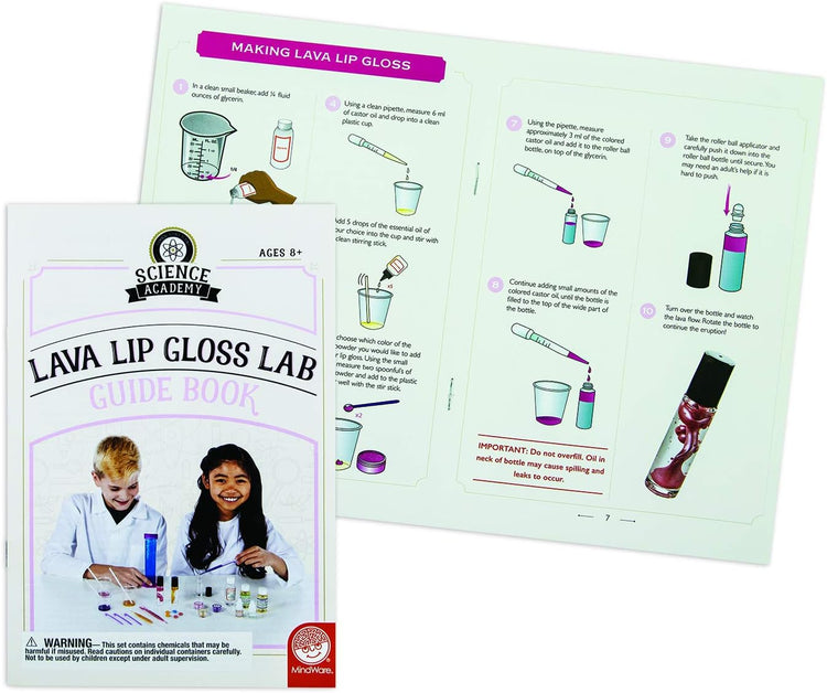 MindWare Science Academy Lava Lip Gloss Lab