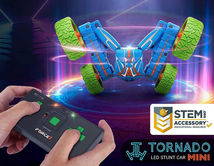 Mini Tornado LED Stunt Car - 360 Spins