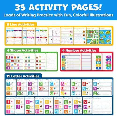 Momo & Nashi Letter Tracing Preschool Activity Books