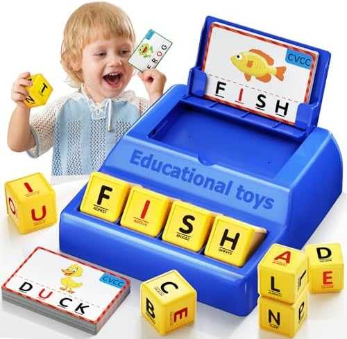 Montessori Matching Letter Spelling Game with Storage