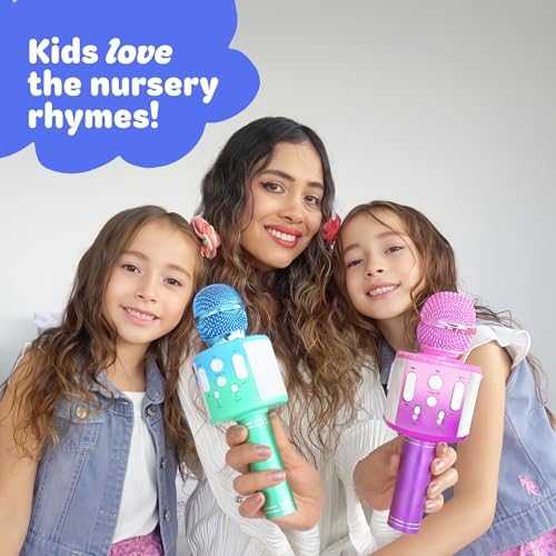Move2Play Kids Karaoke Microphone with Bluetooth