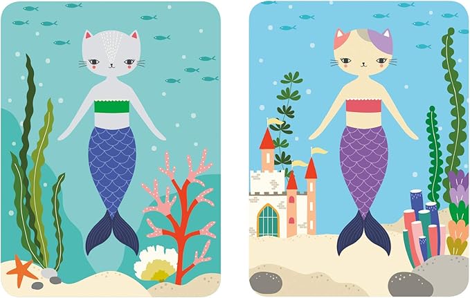 Mudpuppy Purrmaid Magnetic Dress-up Small