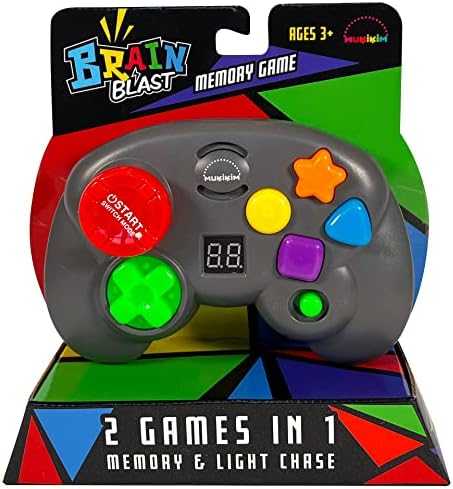 Brain Blast - 2-In-1 Memory & Light Chase Challenge