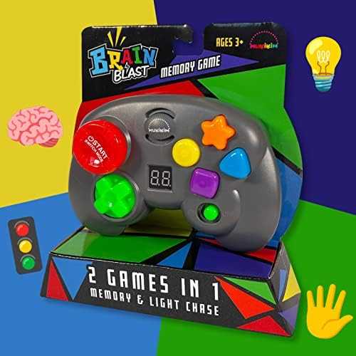 Brain Blast - 2-In-1 Memory & Light Chase Challenge