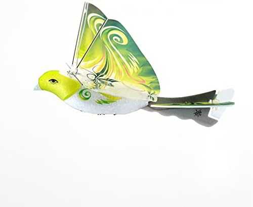 eBird Green Parrot - Flapping RC Bird with USB Recharge