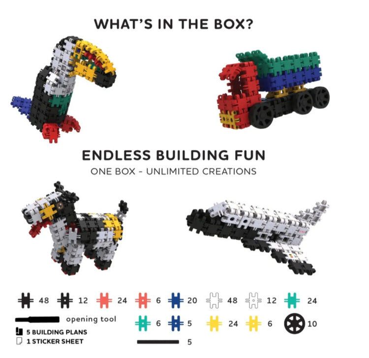 Nano Clics Creative 250pc Vroom - Build Fast Action Fun