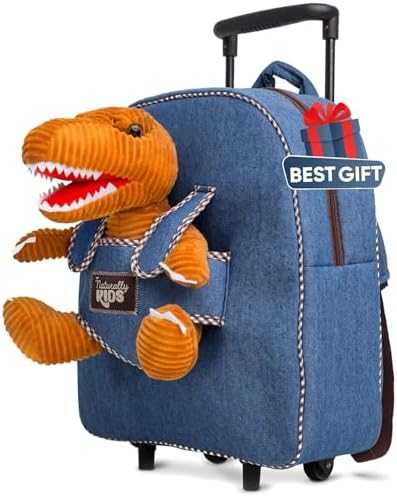 Naturally KIDS Toddler Unicorn Backpack with Plush Toy