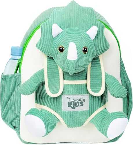 Naturally KIDS Toddler Unicorn Backpack with Plush Toy
