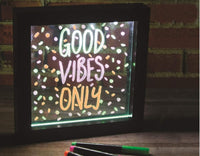 Neon Effect Message Frame - Lights Up image 0