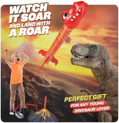 Ninja Blast Dinosaur Rocket Launcher Outdoor Toy