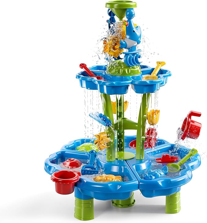 NIPLOOOW Water Table for Toddlers 3-5, Kids Sand Water Table