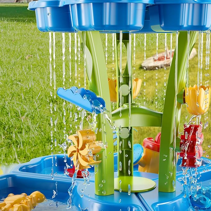 NIPLOOOW Water Table for Toddlers 3-5, Kids Sand Water Table