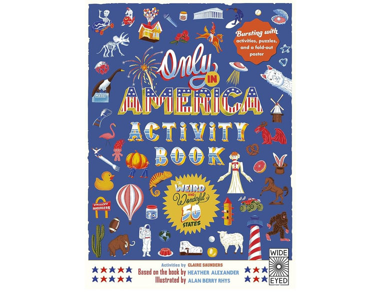 Only In America - Fun Activity Book