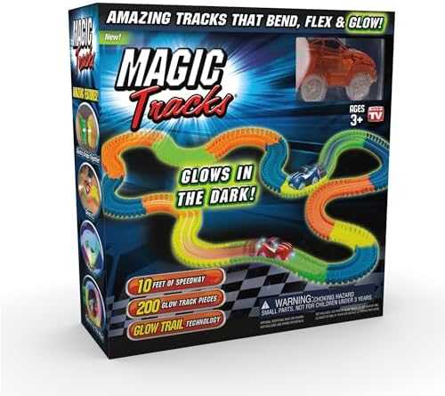 Ontel Magic Tracks Glow-in-the-Dark Racetrack Set (10 ft)