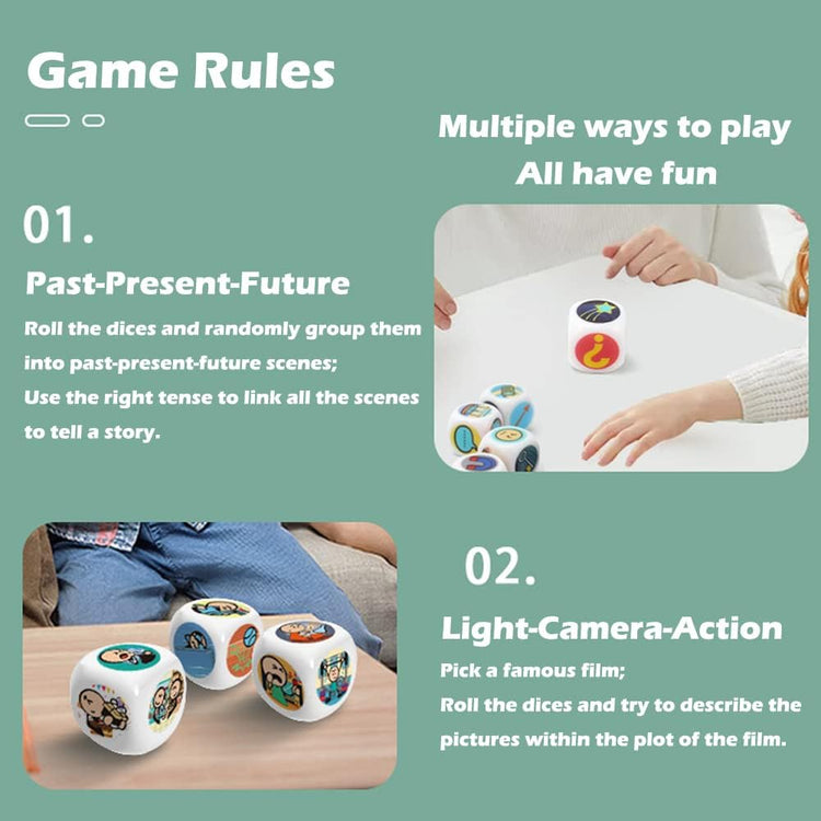 OPTSPTOY Story Dice Set