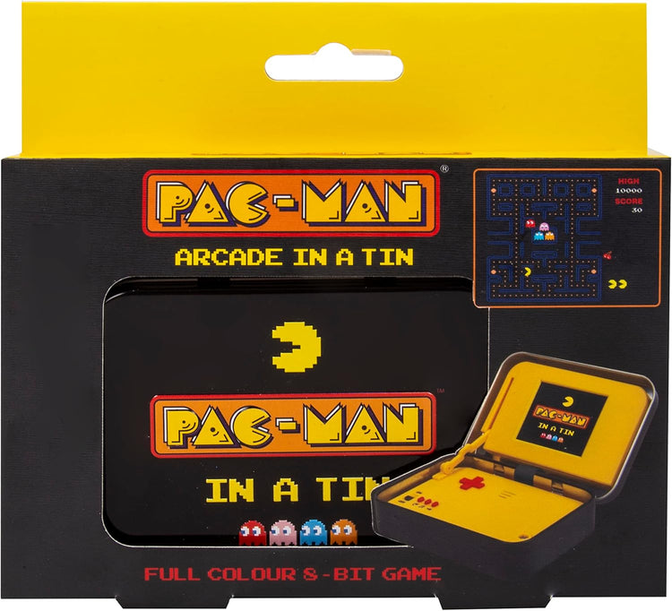 Pac-Man Arcade in a Tin - Classic Pacman Arcade Game
