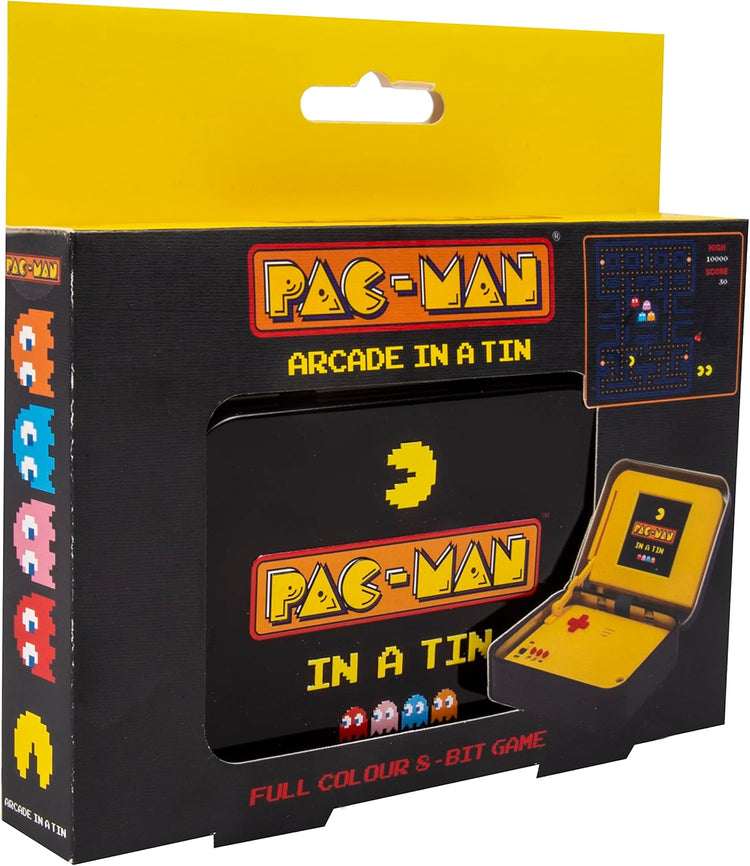 Pac-Man Arcade in a Tin - Classic Pacman Arcade Game