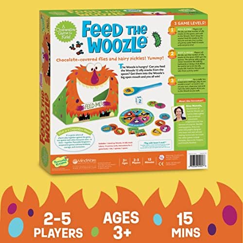 Peaceable Kingdom Feed The Woozle Cooperative Game