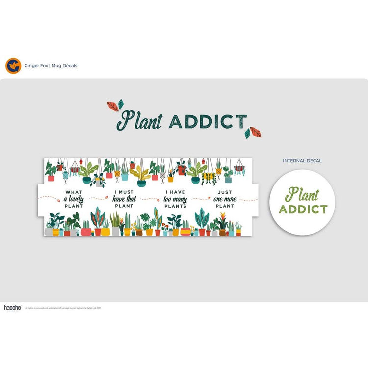 Plant Addict Mug - 12 oz Gift for Daily Houseplant Lovers
